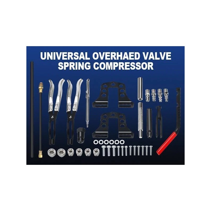 8milelake Overhead Valve Spring Compressor Steel Stem Seal Installer Remover