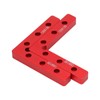2Pcs 90 Degree Positioning Squares Aluminum Alloy Right Angle Clamps