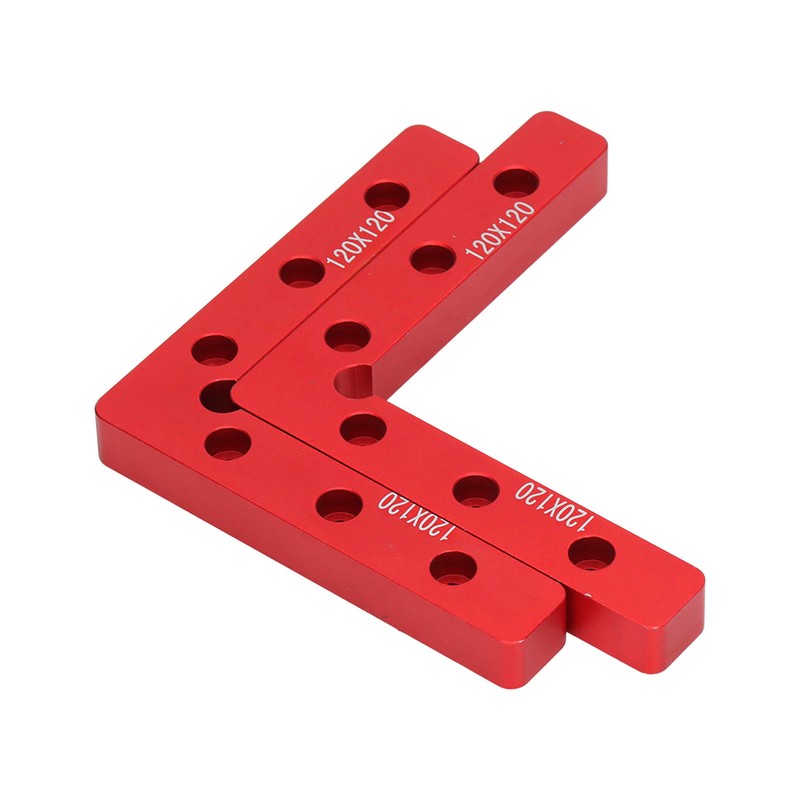 2Pcs 90 Degree Positioning Squares Aluminum Alloy Right Angle Clamps
