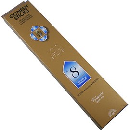 GONESH Incense Stick, No.8, 100 Sticks, Relaxing, Healing Goods, Incense