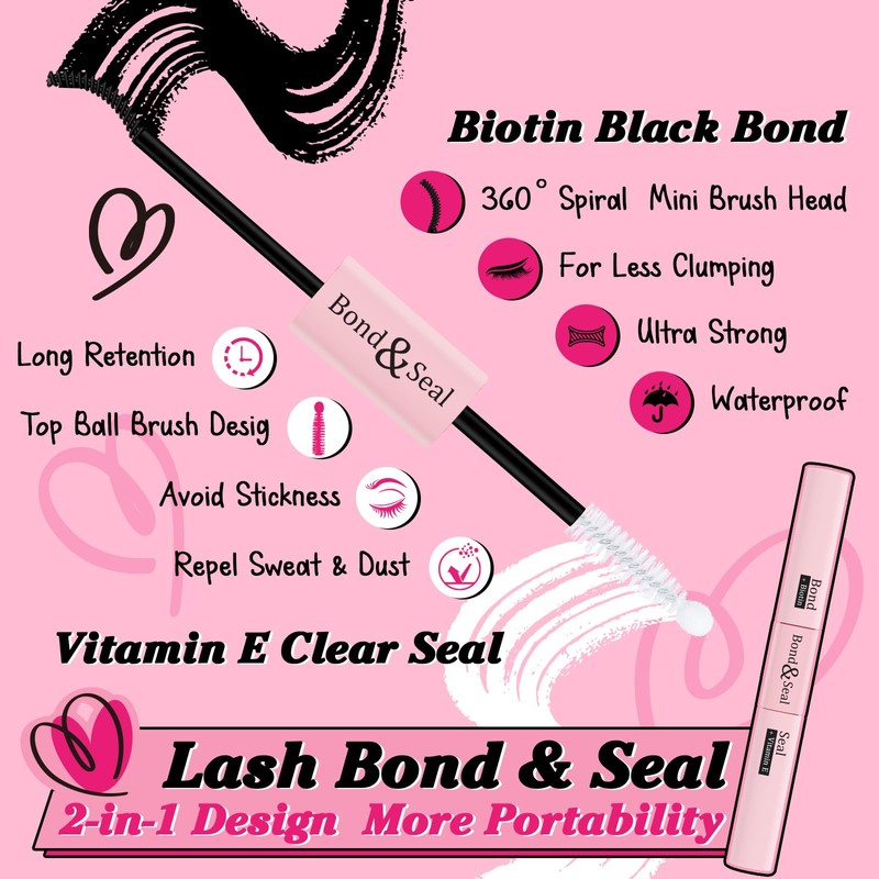 PRO Lash Clusters Kit DIY Lash Extension Kit 280Pcs Lash