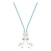 Lawonda Anti-Lost Neck Strap for Airpods, PU Leather Strong Magnetic