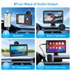 Wireless Carplay Screen for Car, 7" HD Touch Screen Portable