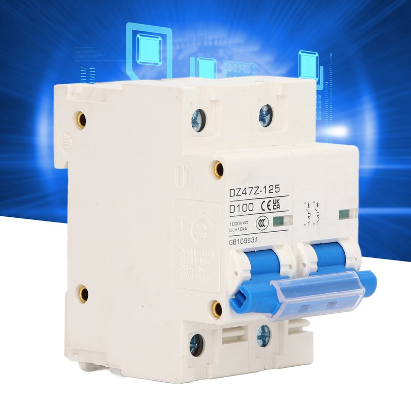 DC Circuit Breaker 2P DZ47Z 125 100A DIN Rail Miniature