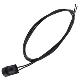 Outside Ambient Air Temperature Sensor, Exterior Door Mirror Ambient Air Temp Sensor, Compatible with Part # 735603615 735655747 71753245