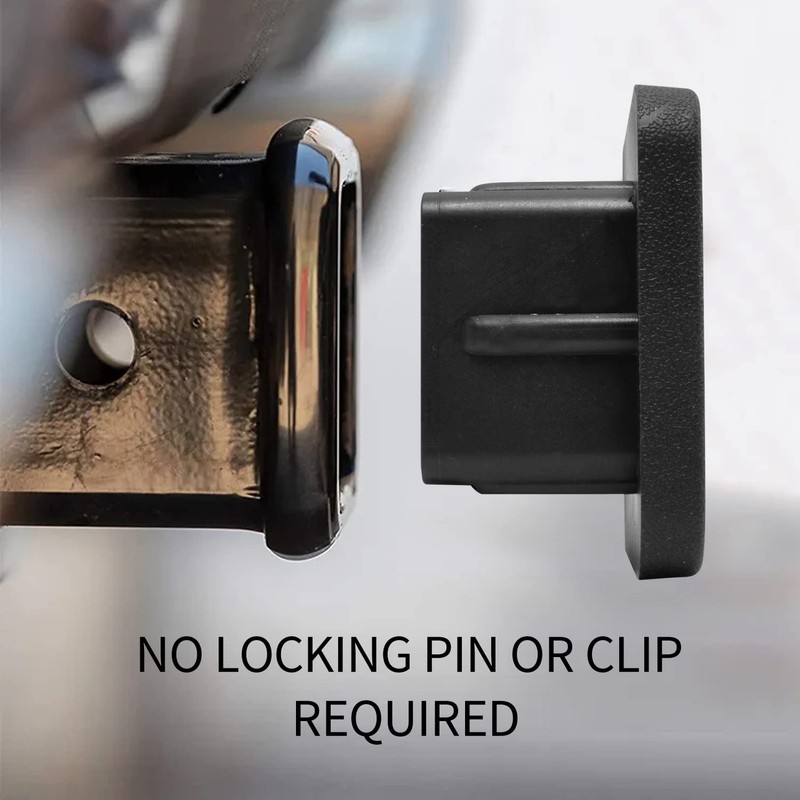 iPick Image for Jeep Black Rubber Heavy-Duty 2" Trailer Tow