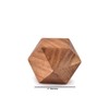 Indus Lifespace Acacia Wood Decorative Wood Ball for Centerpiece or