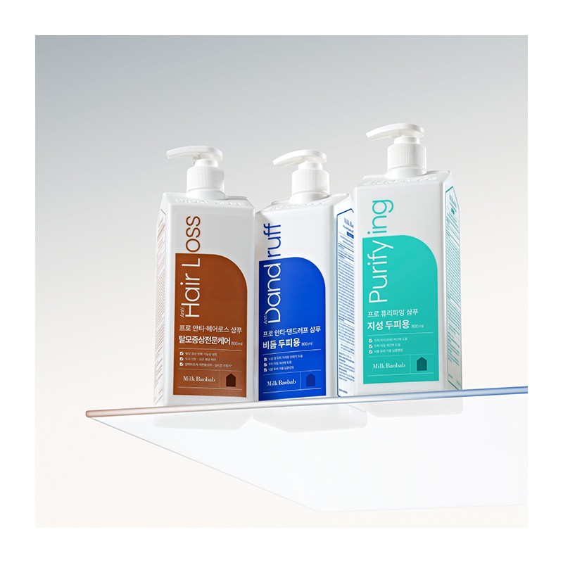 Milk Baobab 1+1 Large Capacity Hair Loss Shampoo 800ml Hair
