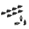 10x Sealing Clip Mounting Clips Door Seal for Nissan