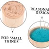 Wooden Sewing Needle Holder, Large Capacity Portable Pin Cushion with