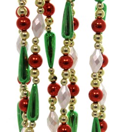 Kurt S. Adler H0262 Garland, Red Green