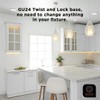 SLEEKLIGHTING Gu24 23Watt UL Listed Light Bulb Two Prong Twist