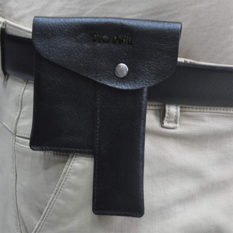 DUO DUFFEL Bus Driver Genuine Leather T Key Holder (T