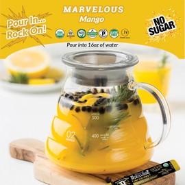 Rebellious Organic Energy Drink Mix Pure Performance Bundle (4 Pack Bundle, 10 Counts Each) – 0 Calories, Sugar Free, Loaded with Antioxidants, L-Theanine, and Natural Caffeine – 40 Counts