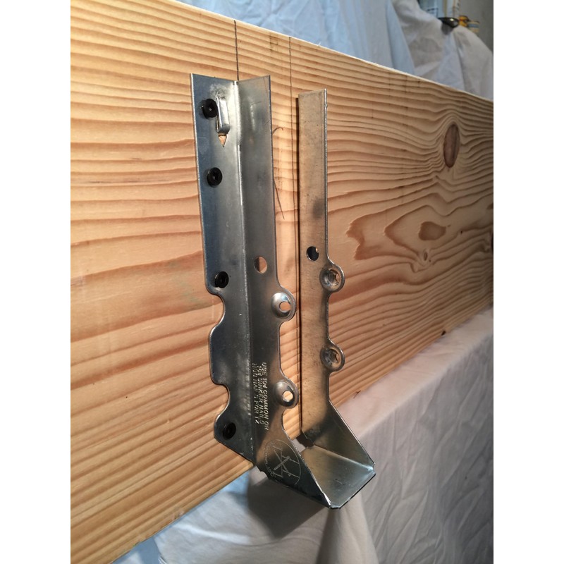 HangEmFast Metal Joist Hanger Installation Jig - Lightweight Durable Ergonomic