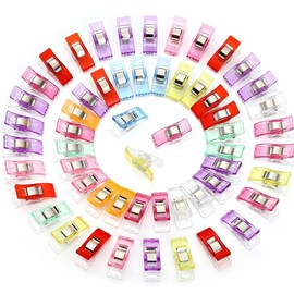 120Pcs Sewing Clips, Fabric Clips for Sewing Binding Quilting Crafting, Sewing Clips for Fabric for Quilting, Crocheting, Knitting and General Purpose, Sewing Supplies for Craft