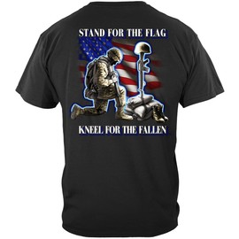Erazor Bits 2nd Amendment NRA Stickers | I Stand for The Flag Kneel for The f Shirt ADD192-MM2323-4XL