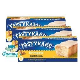 Tastykake Butterscotch Krimpets 3 Boxes