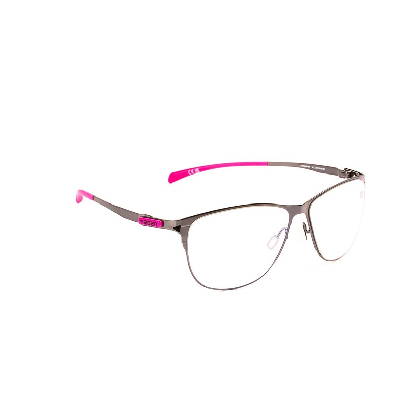 REGEN IGNIS Blue Light blocking gaming glasses in stainless steel,