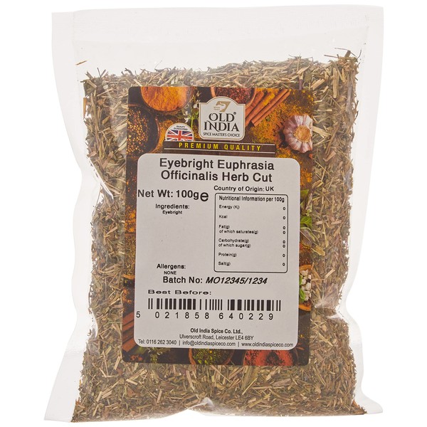 Old India Eyebright Euphrasia Officinalis 100g