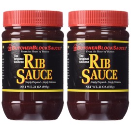 BUTCHER BLOCK SAUCE CHINESE RIB, 21 OZ
