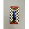 Escanver Numero Talavera Tradicional Residencial Casa Decorativo 15cm
