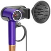 Hair Dryer Holder Wall Mounted, Blow Dryer Holder With 3