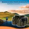 Cycling Side Bags Canvas Bike Commuting Bag Saddle Bags Large