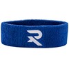 Raquex Headbands and Wristbands. Stretchy Cotton Material Good Fit (Blue