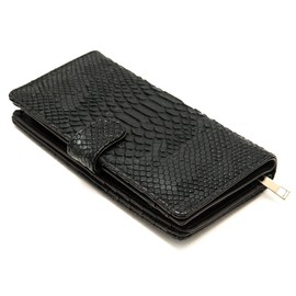 Womens wallet, Portemonnaie, Purse, real leather, size L, Mod. 5016 by Fashion-Formel