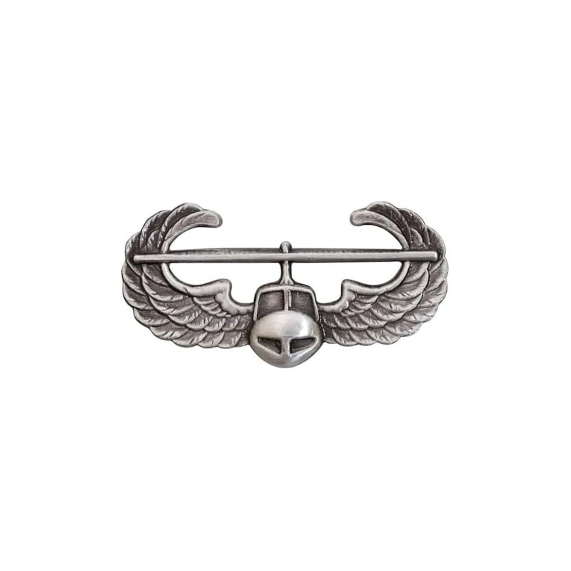 Army Air Assault Badge Full Size Oxidized Finish