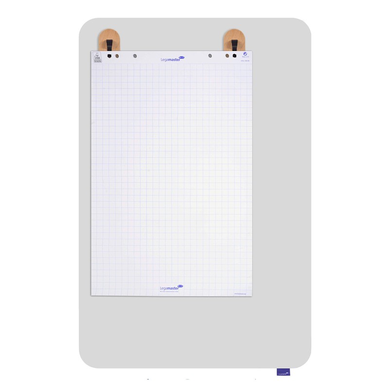 Legamaster 7-122825 WOODEN Magnetic Hook for Flipchart Pads, Pack of