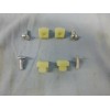 Mopar NOS MOPAR LICENSE PLATE SCREWS AND NYLON INSERTS 1964-1974