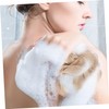 FOMIYES Bath Shower Loofah Sponge Set Pcs Exfoliating Body Scrubber