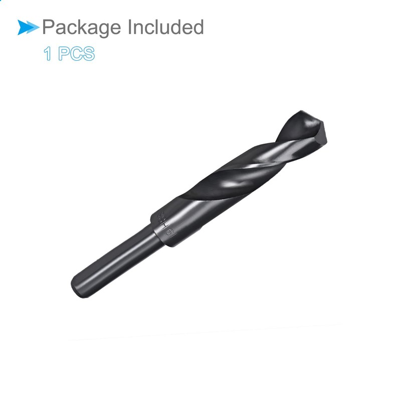 CoCud Reduced Shank Drill Bit, 19mm Cutting Edge 1/2" Shank,