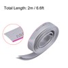 sourcing map 2m/6.6ft 1.27mm Pitch 10 Pin IDC Flat Ribbon