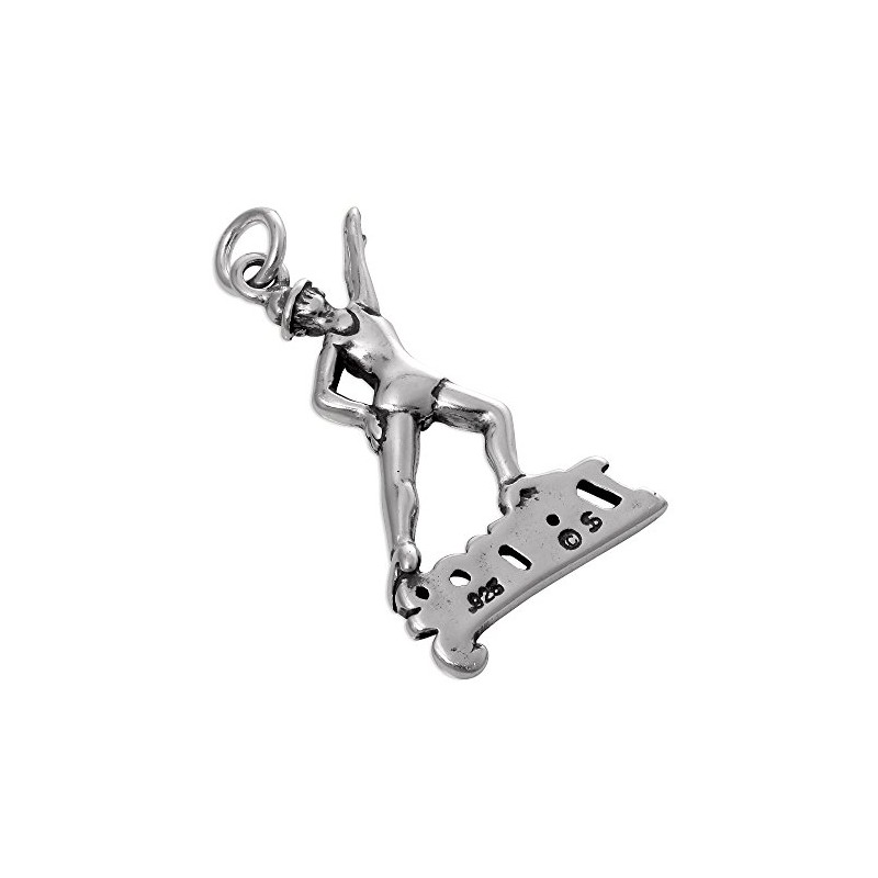 jewellerybox Sterling Silver Dancer Charm