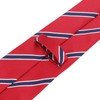 Mens Tie Classic Striped Polyester Yarn Easy Match Guarantees Durability