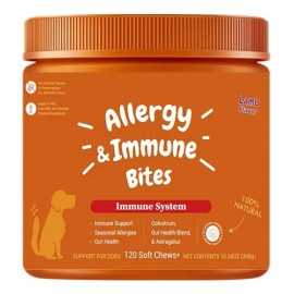 Alivio De Alergias En Perros Apoyo Al Sistema Inmuno 120 Tab