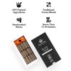 Black Oudh Smudge Incense Bricks Combo (15pcs + 1 Holder)