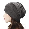 ZLYC Summer Women's Men's Long Slouch Beanie Lightweight Soft Jersey