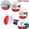 Nicerity 7 Inch Hole Saw with 180mm Dust Bowl Catcher