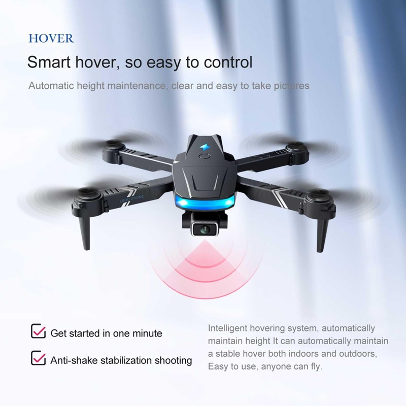 Four-axis Mini Drone Remote Control Helicopter with LED Colorful Light