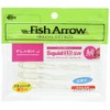 Fish Arrow(フィッシュアロー) ワーム フラッシュJスクイッド 3.5インチ SW #06 クリアドットGL.