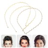 Luxshiny 3 Thin Hair Bands for All Headbands, Simple and