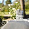 8oz "Mother of the Groom" Hip Flask Wedding gift