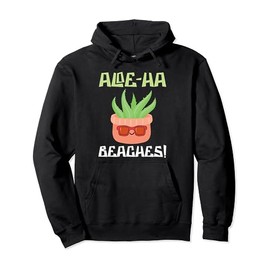 Aloe-Ha Beaches Healing Aloe Vera Pullover Hoodie