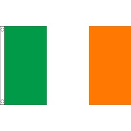 Ireland Eire Flag 5 x 3 FT - 100% Polyester With Eyelets FlagSuperstore©