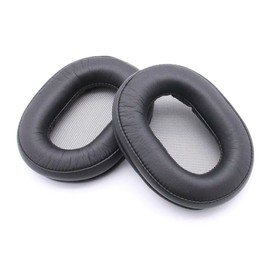 jojofuny 3pcs Black Earphone Cushion Leather Earpads for Headphones Comfortable Noise-Blocking Headset Case for Daily Use
