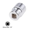 sourcing map 1/4-Inch Drive by 13mm Deep and Shallow Socket